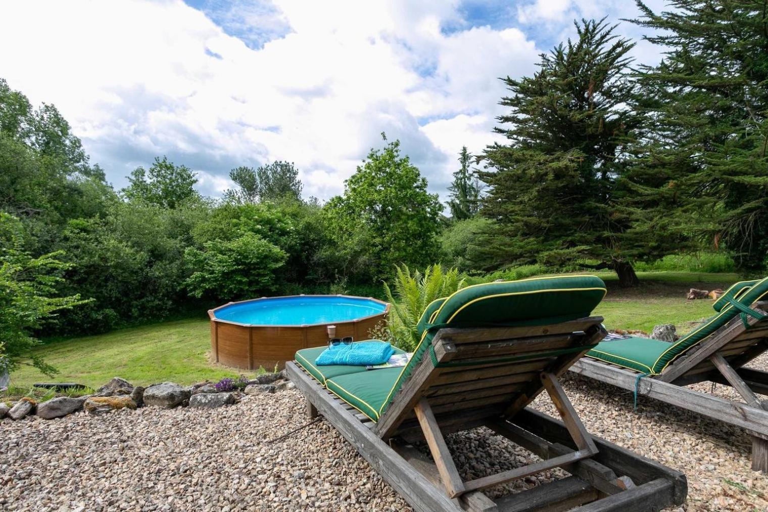 Domaine De La Blanche Hermine Plounerin Bagian luar foto